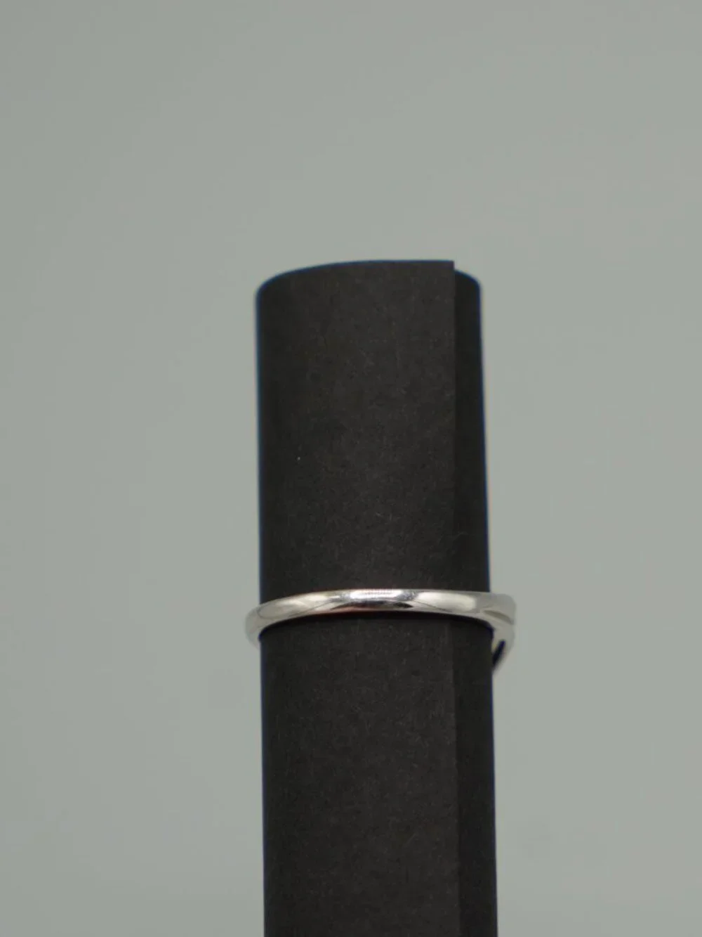 Kay Jewelers 10K White Gold Diamond Heart Ring-US 7-Vintage 2004-Lab Created